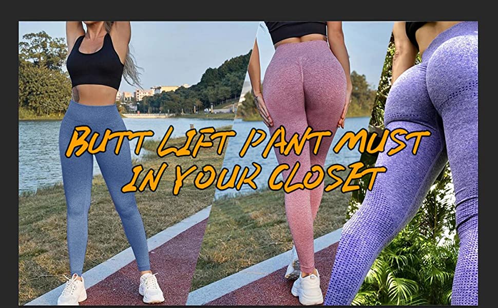 women tiktok butt lifting leggings high waisted workout yoga pants scrunched booty anti cellulite en