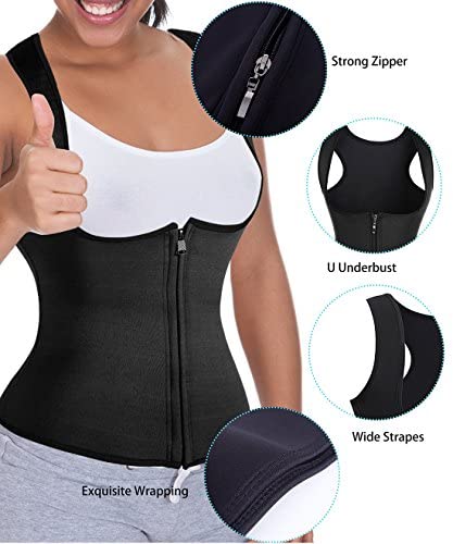 Women Compression Waist : GAODI Women Waist Trainer Vest Slim Corset ...