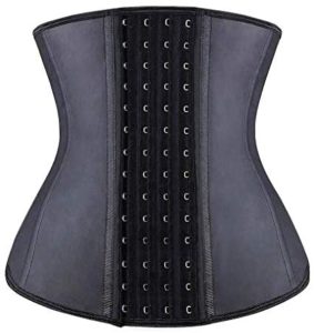 Taillentrainer Für Frauen - Neopren Cincher Mit Stahlknochen, 4-fach Verschluss