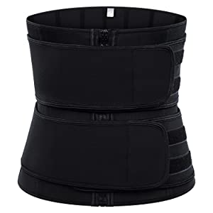 Women's Corset Trimmer Belt – Elastic Waist Trainer Hourglass Shapewear Fajas (S-2XL)