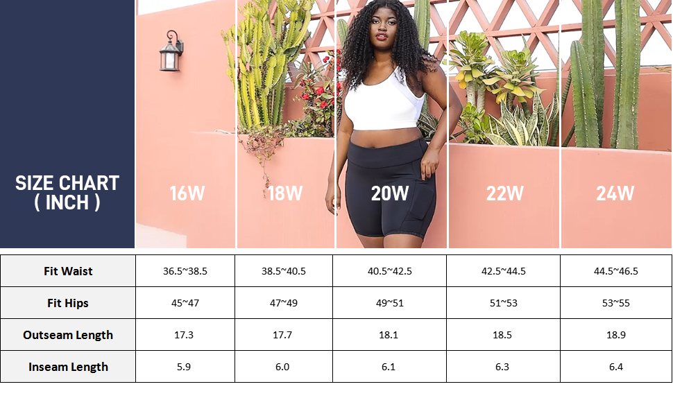 booty shorts size chart