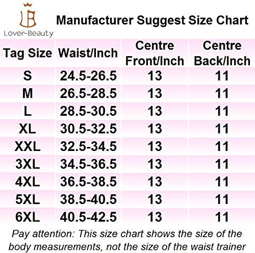 Waist Trainer Corset for Weight Loss : Latex Waist Trainers Vest for ...