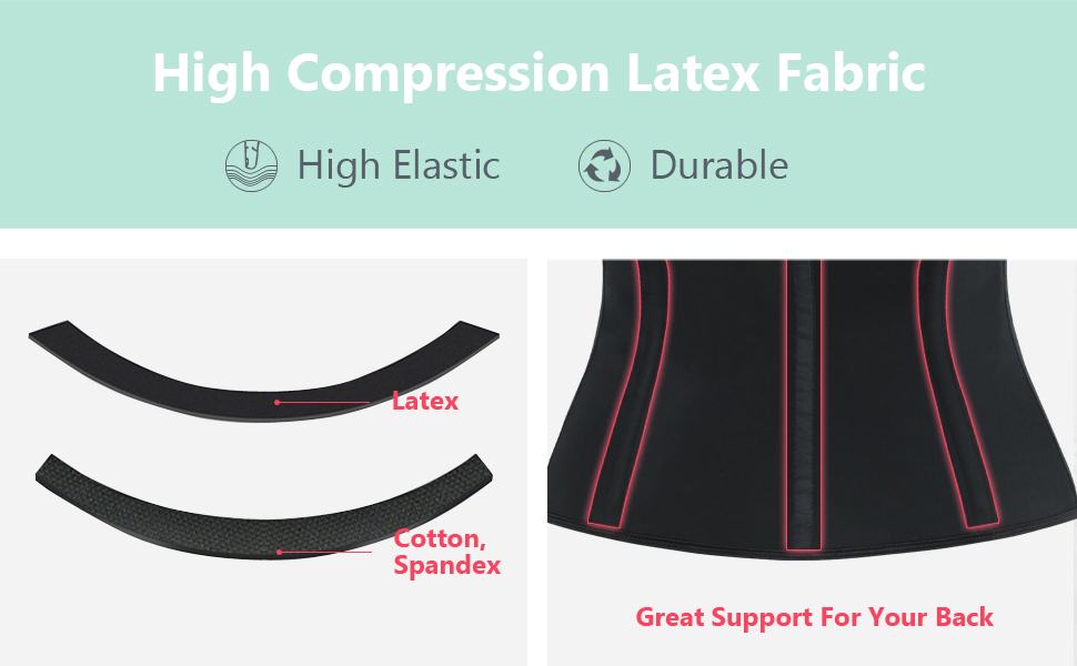 High Comprerssion Latex Fabric