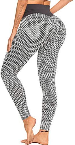 CROSS1946 Women Scrunch Yoga Hot Shorts Butt Lift High Waist Ruched Booty Sport Seamless Leggings 