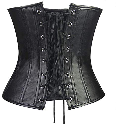 waist trainer corset : SHAPERX Womens Steampunk Gothic Steel Boned ...