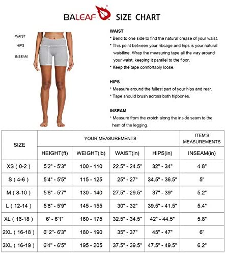 Women Compression Waist : BALEAF Volleyball Workout Shorts for Women ...