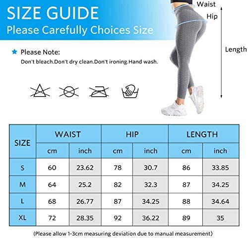 anti cellulite leggings : Garne T TIK Tok Leggings for Women High Waisted Booty Llifting ...