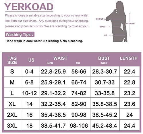waist trainer corset : YERKOAD Women Shapewear Waist Trainer Underbust ...