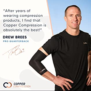 drew brees copper compression