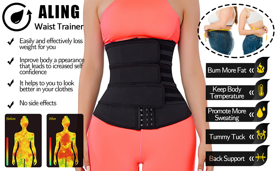 waist trainer belt,waist trimmer belt,waist trainer for women,body shaping girdle