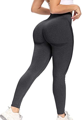 Womens High Waist Yoga Pants Anti-Cellulite Leggings Butt Lift Sports Gym Pant✅ 