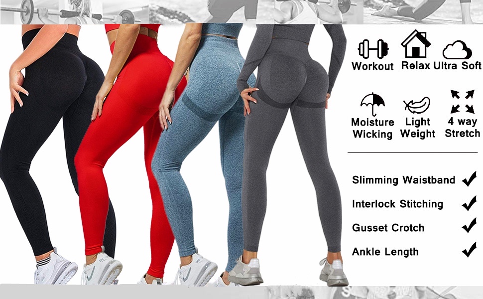 Scrunch Butt Lifting Workout Leggings