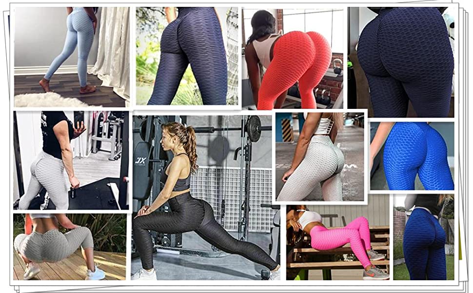 Butt Lifting Leggings High Waist Yoga Pants Booty Lifting Leggings for Women