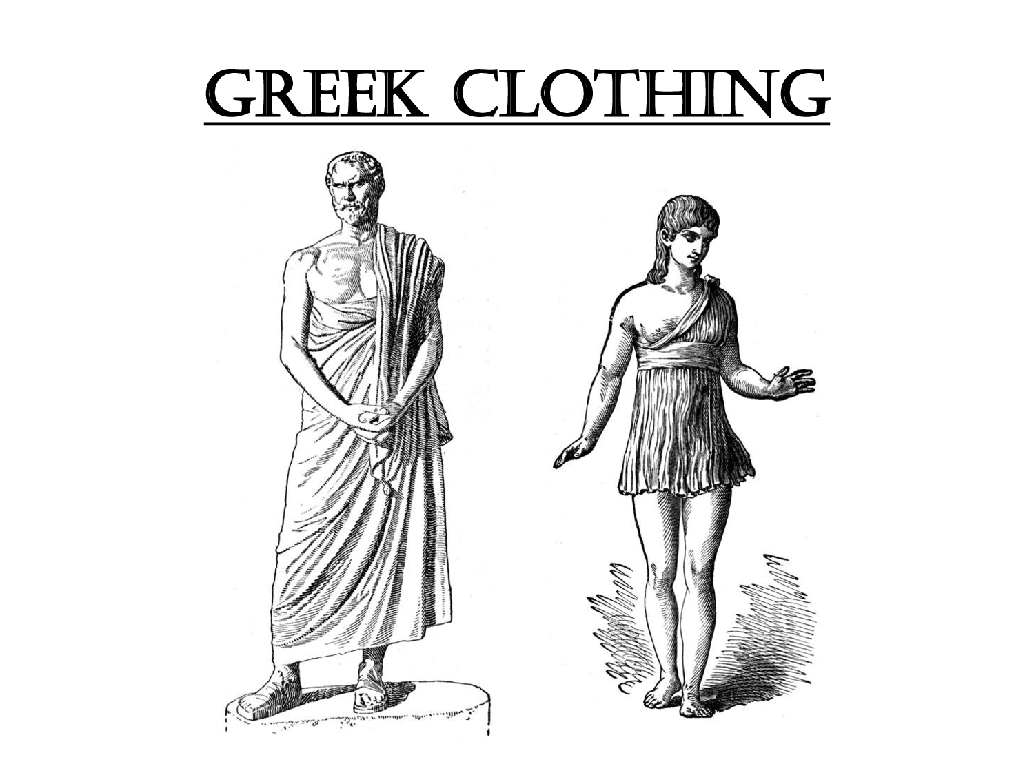 What shoes did Greeks wear?