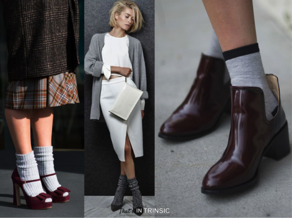 derbies et chaussettes