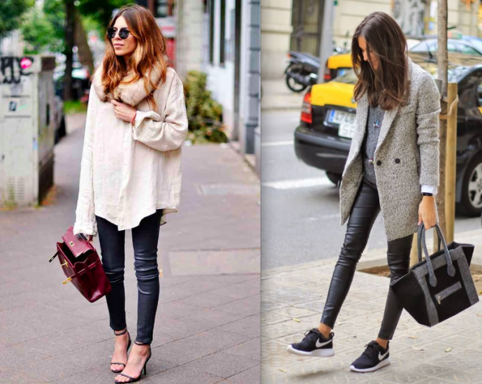 Comment porter une robe avec un legging ?