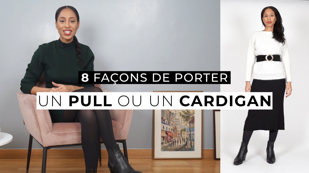 Quand porter un cardigan ?