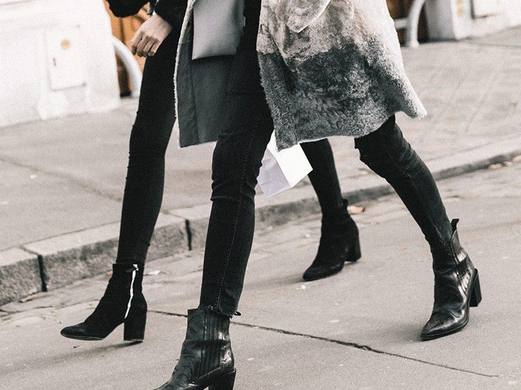 Comment porter des bottines noires femme ?