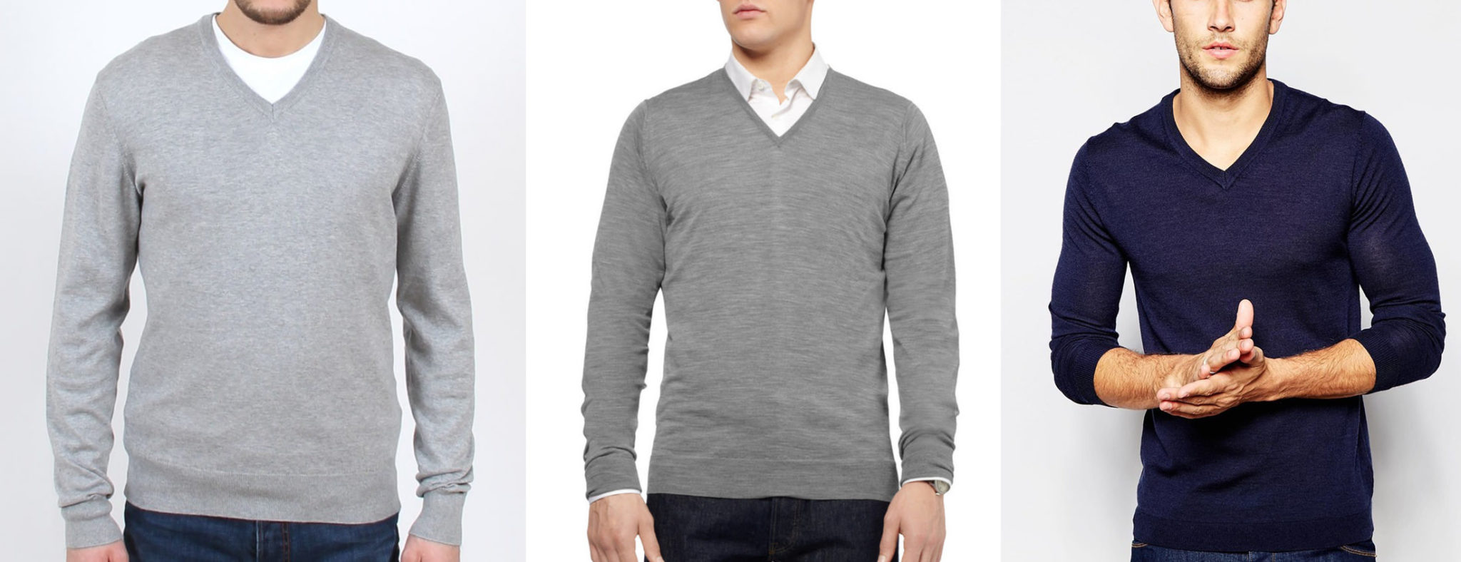 Astuces Quel tee shirt sous pull col V