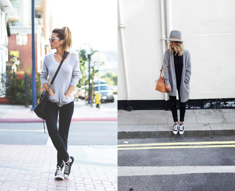 converses rouges hautes