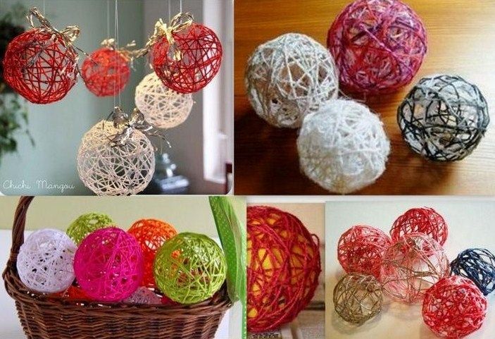 Comment faire une boule décorative en laine ?