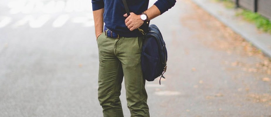 Quelle couleur avec un pantalon olive ?