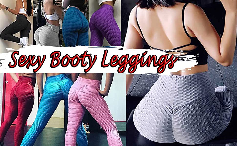 Sexy booty ruched tiktok butt leggings