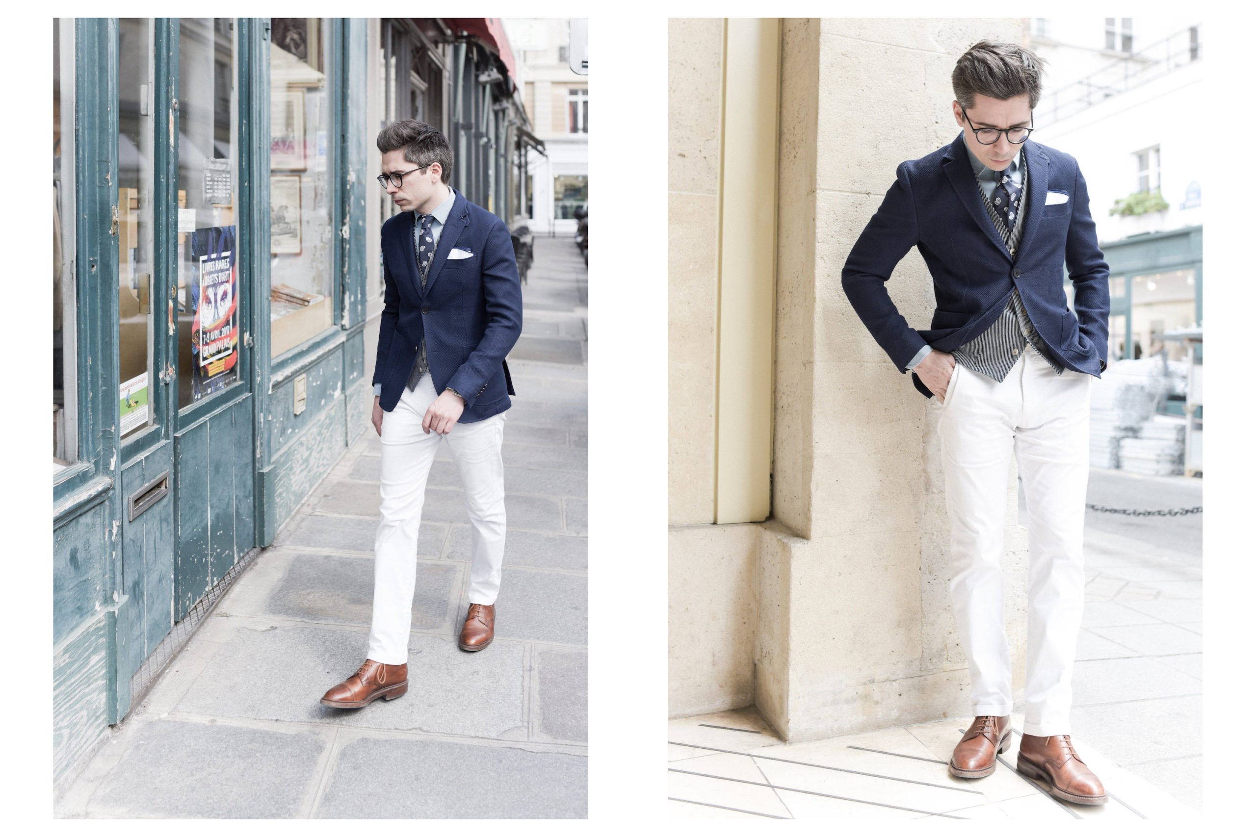 Quel chaussures avec un pantalon blanc ?