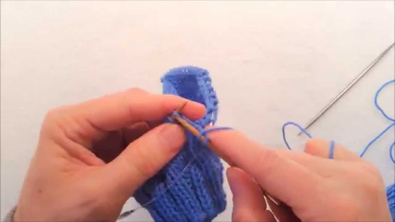 Comment tricoter un talon renforcé ?