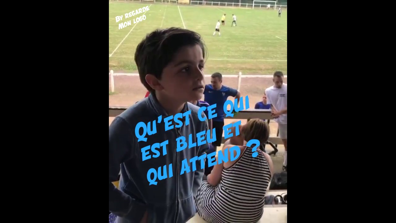 Qu'est-ce qui est toujours bleu ?