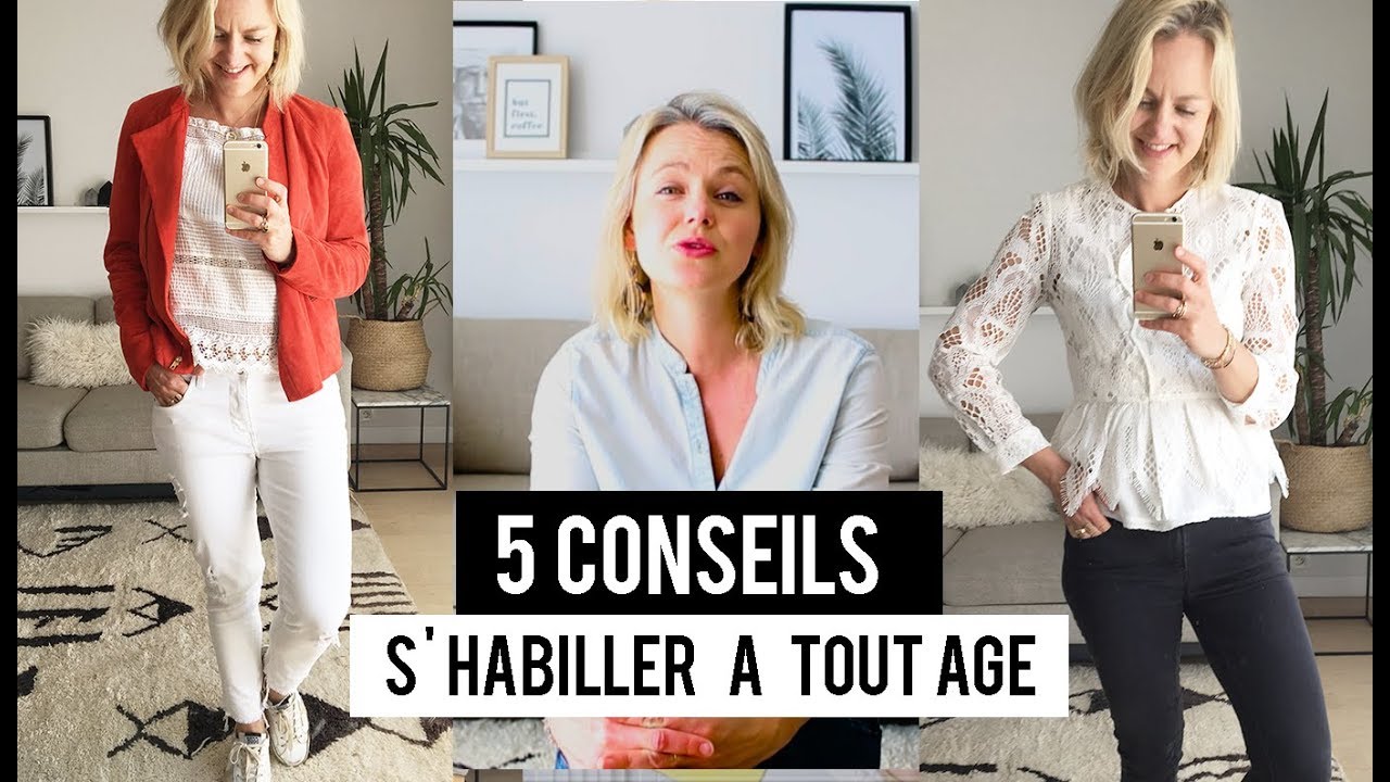 Comment s'habiller moderne à 50 ans ?