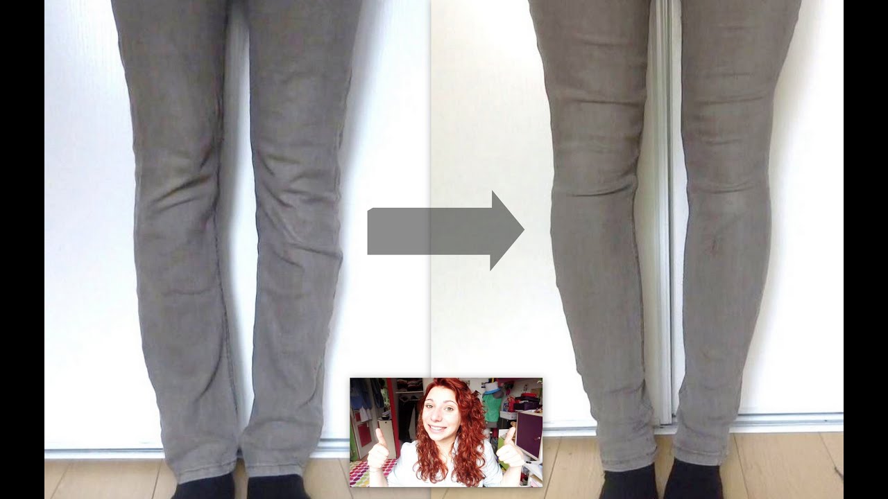 Comment resserrer le bas d'un jean sans couture ?