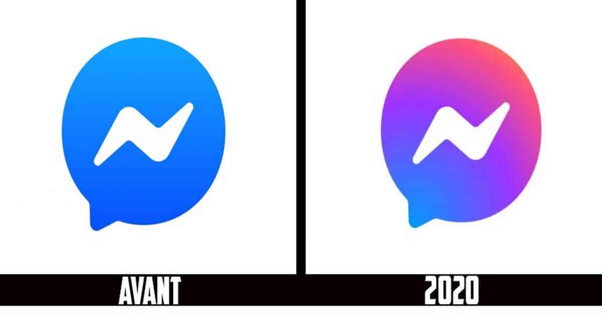 Pourquoi le logo de Messenger ?