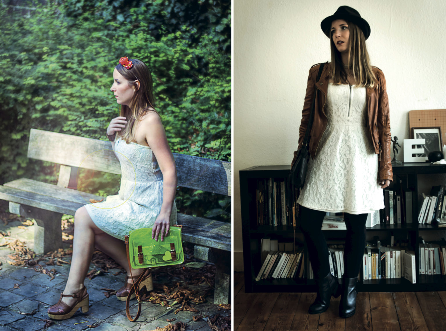 Astuces : Quelle couleur de collants porter avec une robe grise