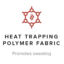 Heat Trapping Polymer Fabric Promotes sweating