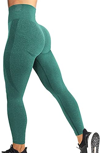 YEOREO Women's Scrunch Booty Lifting Workout Leggings Seamless High Waisted Butt Yoga Pants Slimming Tights 