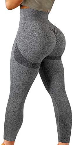 lyxx Womens Butt Lifting Seamless Leggings High Waist Gym Sport Running Vital Yoga Pants Workout Tights Tummy Control 