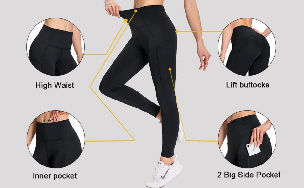 leggings with pockets yoga pants