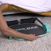 core max 2.0, ab machine, total body workout, easy storage