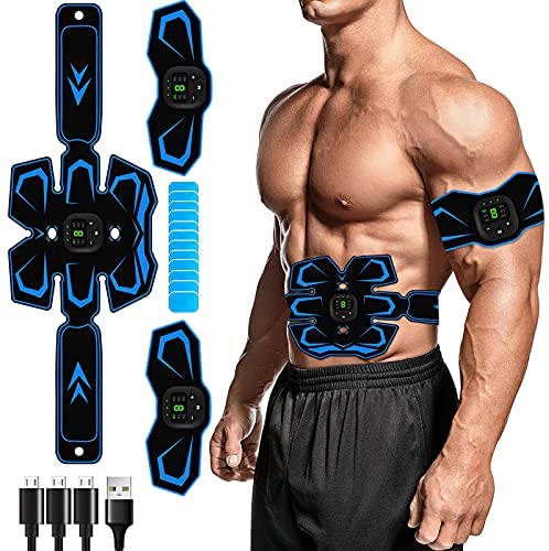 Details about   EMS Voice Broadcast Smart ABS Abdominal Arm Leg Muscle Exercising Fitness Machin 