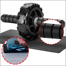 Ab Wheel Roller for Home Gym - Ab Machine for Ab Workout - Ab Workout Equipment