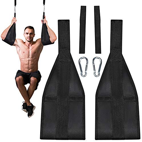 Ab Hanging Straps Abdominal Muscle Sling Home Gym Pull Up bar Core Fitness Abs 