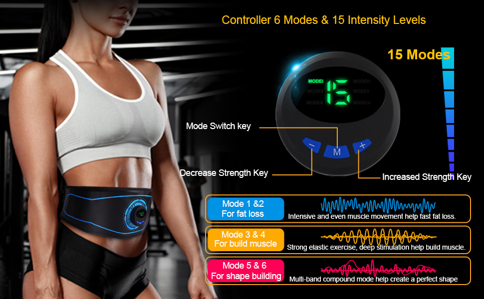 3-Abs muscle Trainer Flex Belt AB machine abs workout equipment AB belt muscle toner 