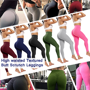 High waist yoga pants