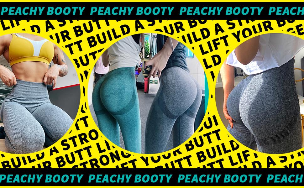 peachy booty leggings