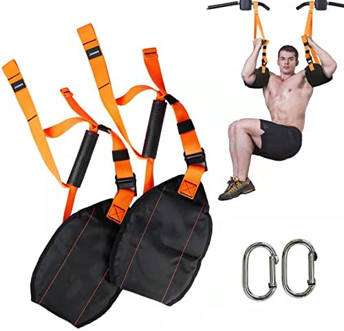 power fitness ab stimulator : Lifting Ab Straps for Pull Up Bar ...