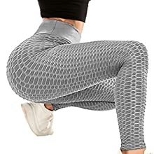 High Waist Booty Lifting Leggings - Anti Cellulitel tik tok Yoga Pants for Women Butt Lift