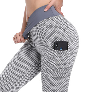 mesh leggings with pocket