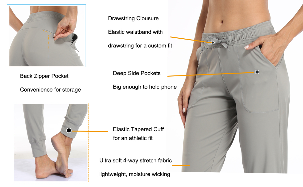 Active running joggers for women 