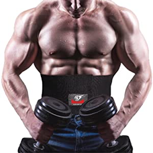 waist trimmer sauna belt for sweet sweat weight loss abdominal belt